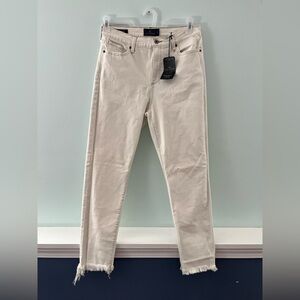 Lucky Brand Women’s Cream Bridgette Skinny High Rise Jeans NEW, Size 10/30A